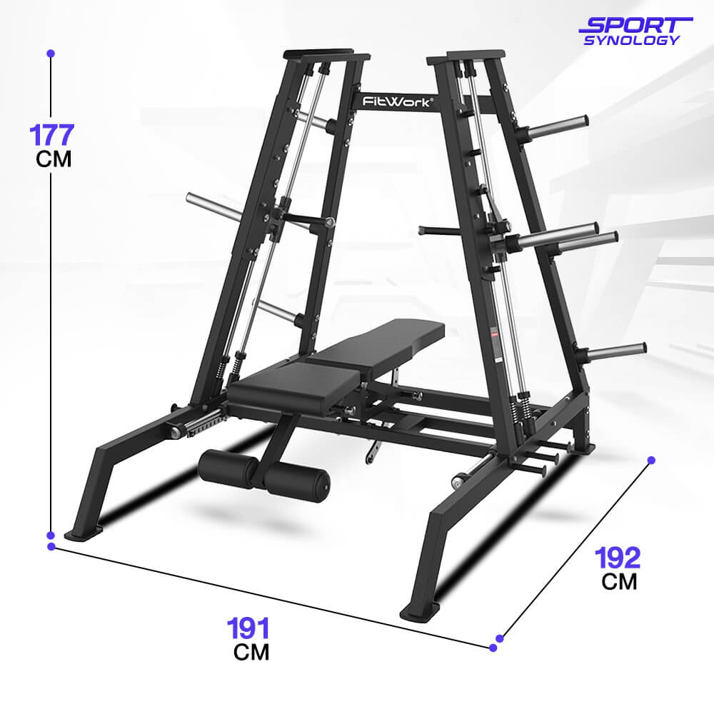 เครื่องบริหารกล้ามเนื้ออก SPORTSYNOLOGY MT-PRESS โครงสร้างแข็งแรง เกรด COMMERCIAL_2